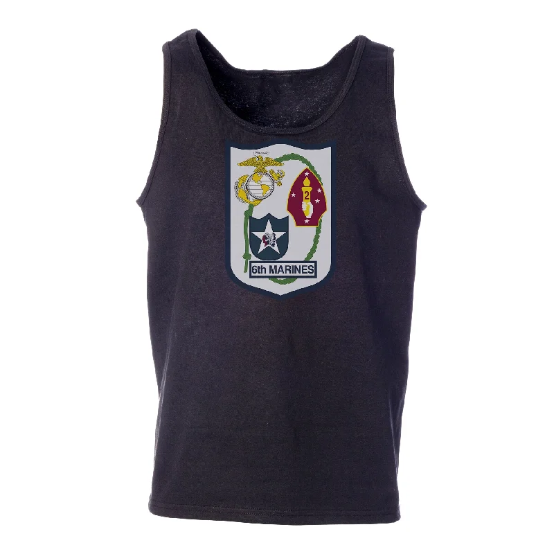 Don't Delay 6th Marines Regimental Tank Top