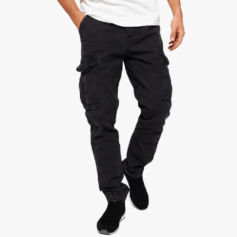 Fantastic Deals Superdry Mens Core Cargo Pants Washed Black