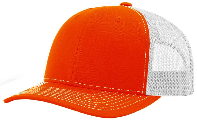 Holiday Sale Snapback Trucker Cap -Orange/white