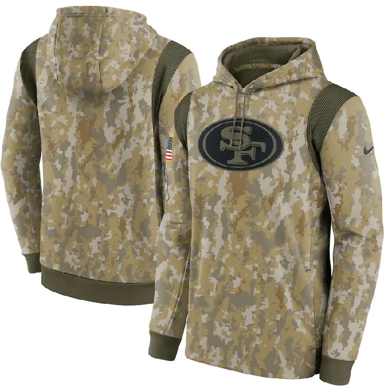 Price Buster Men's San Francisco 49ers Nike Camo 2021 Salute To Service Therma Performance Pullover Hoodie Price Buster Men's San Francisco 49ers Nike Camo 2021 Salute To Service Therma Performance Pullover Hoodie