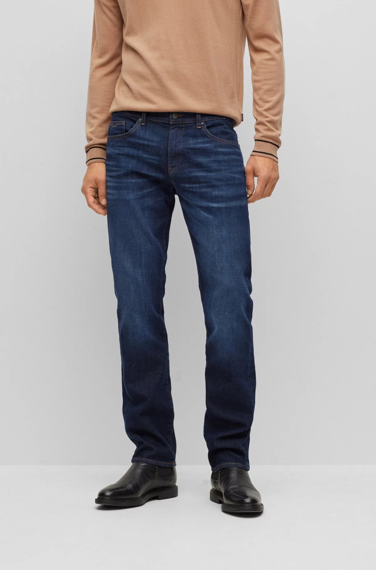 Weekend Discounts Worth Grabbing Delaware3 Slim Fit Jeans in Super Soft Dark-Blue Denim 50488490 Navy