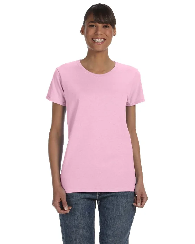 Sale Event Gildan Ladies Lightweight 100% Cotton T-Shirt | Light Pink