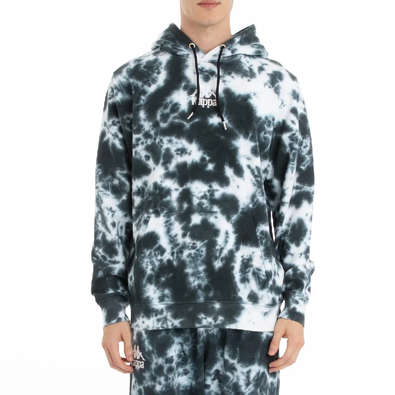 Best Seller KAPPA AUTHENTIC DERTUC 2 PULLOVER HOODIE-BLACK/WHITE