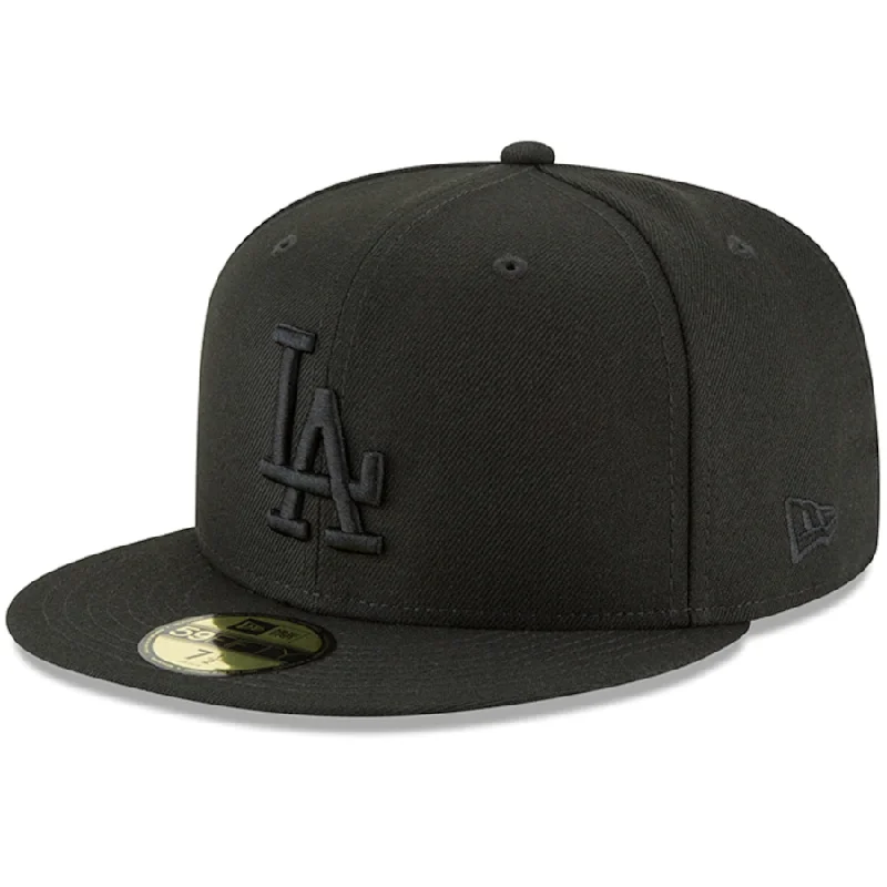 Final Markdown LOS ANGELES DODGERS NEW ERA BASIC 59FIFTY FITTED-BLACK/BLACK