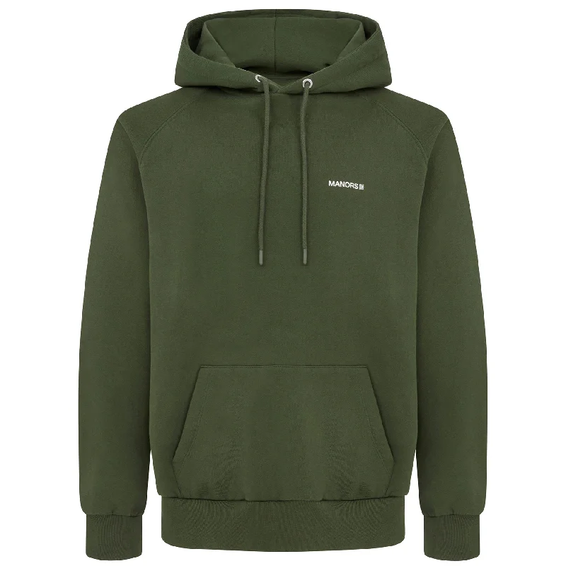 Celebrate the Weekend with Discounts Organic Knitted Cotton Logo Hoodie Green - 2024