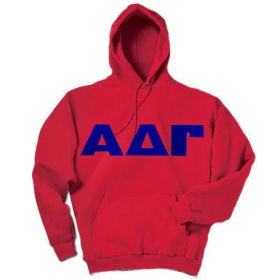 Fraternity Printed Hoody with 8 Fonts - Gildan 18500 - CAD