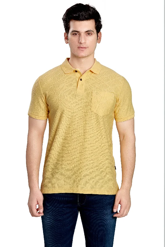 Jacquard Texture Polo