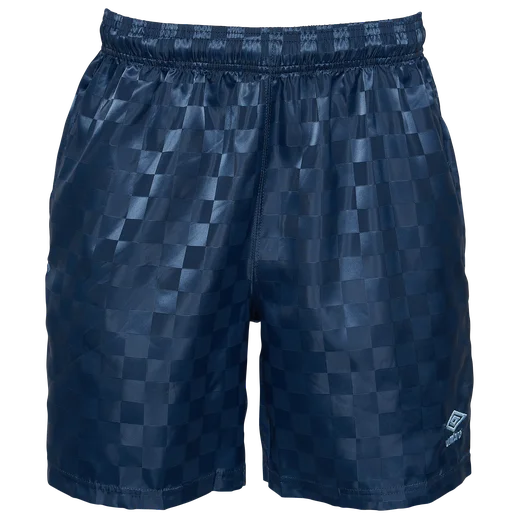 Seasonal Clearance Umbro Men's Checkerboard Shorts- Navy