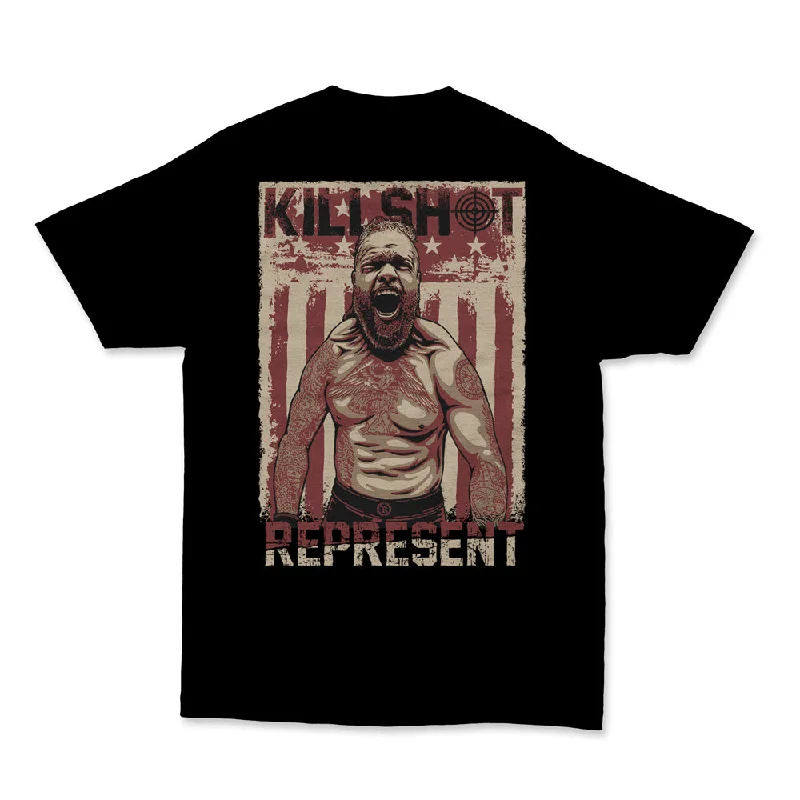 Nick 'KILLSHOT' Kohring Heavyweight Tee [BLACK] BAREKNUCKLE