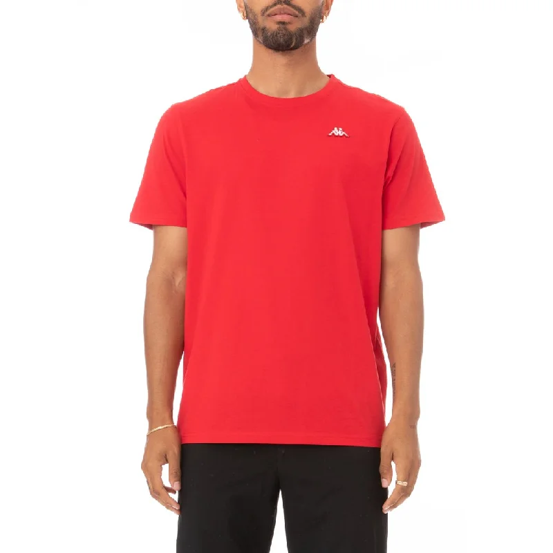 Hurry Up KAPPA AUTHENTIC GAVLE T-SHIRT - Red