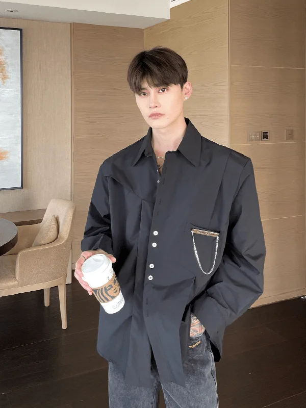 YEAR-End Clearance [CUIBUJU] long-sleeved loose Korean version shirt na794 