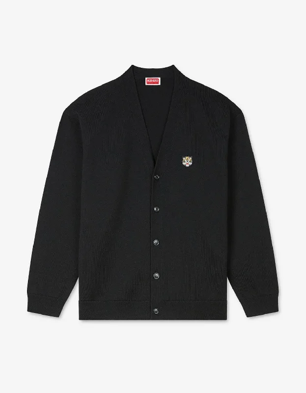 Kenzo Lucky Tiger Black Cardigan