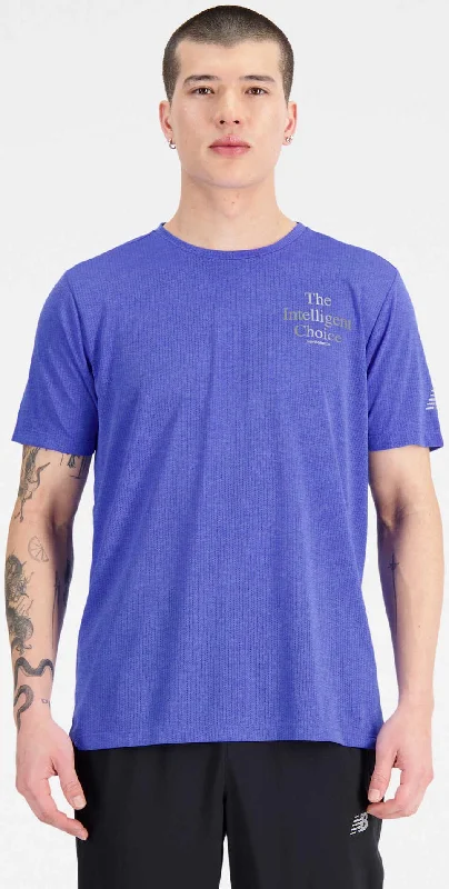 Amazing Deals Men's Graphic Impact Run Short Sleeve