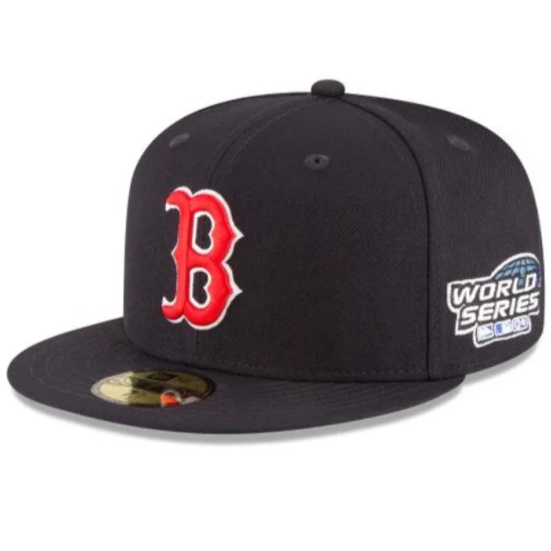 Shop Now BOSTON RED SOX 2004 WORLD SERIES PATCH COLLECTION 59FIFTY FITTED-NAVY/RED