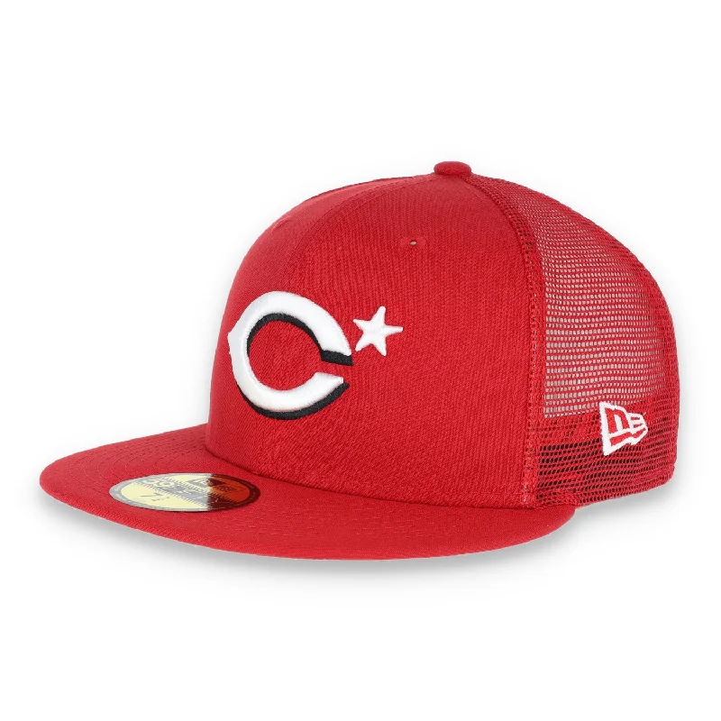 Don't Miss CINCINNATI REDS NEW ERA ASGW PATCH 59FIFTY FITTED HAT-
