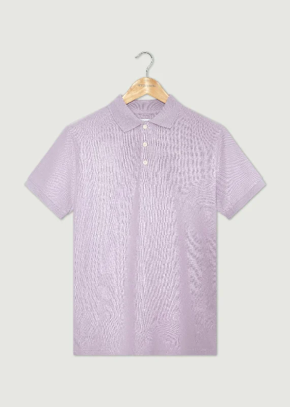 Arran Polo Shirt - Lilac