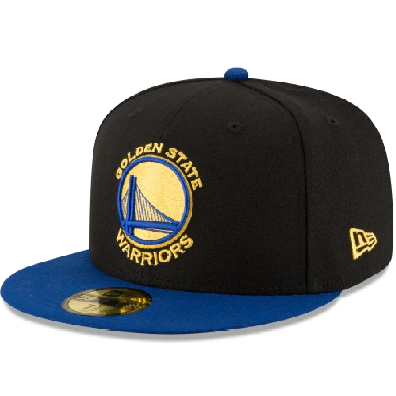 Buy Now GOLDEN STATE WARRIORS NEW ERA 2TONE OTC FITTED HAT-BLACK/BLUE