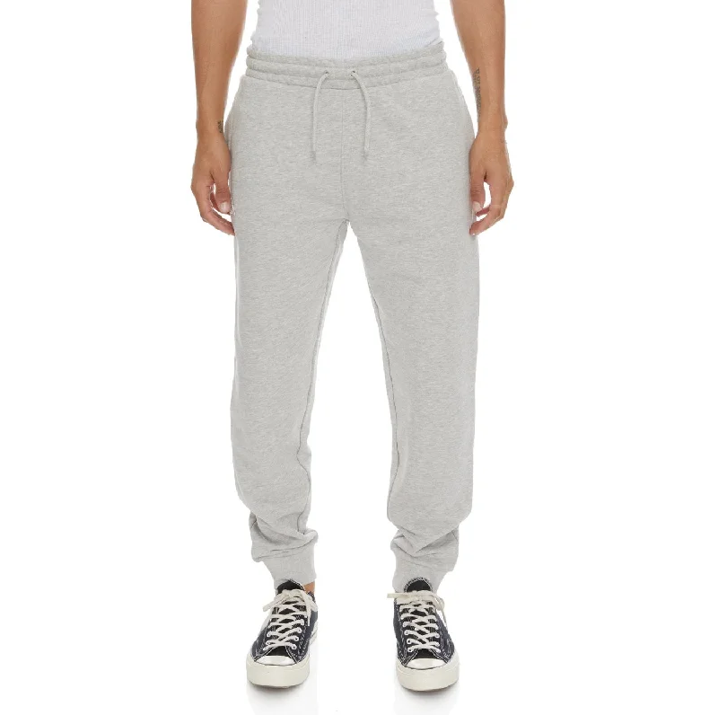 Weekend Offers That Shine KAPPA LOGO FLEECE ZANOK SWEATPANTS- Grey