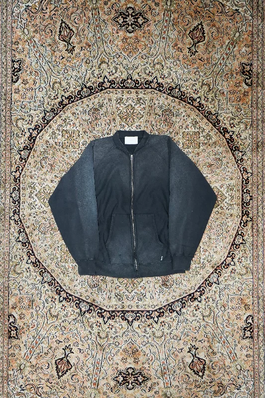 Weekend Deals That Sizzle SUGARHILL AGED ZIP-UP SWEAT SHIRT (ASH BLACK)