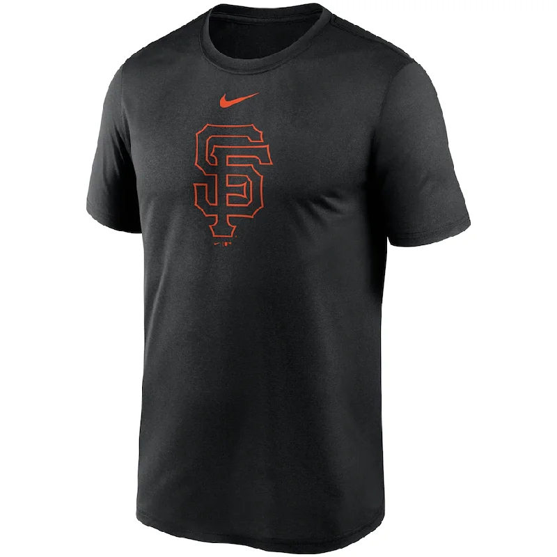 Reduced Prices Nike Men's San Francisco Giants Team Large Logo Legend Performance T-Shirt - Black