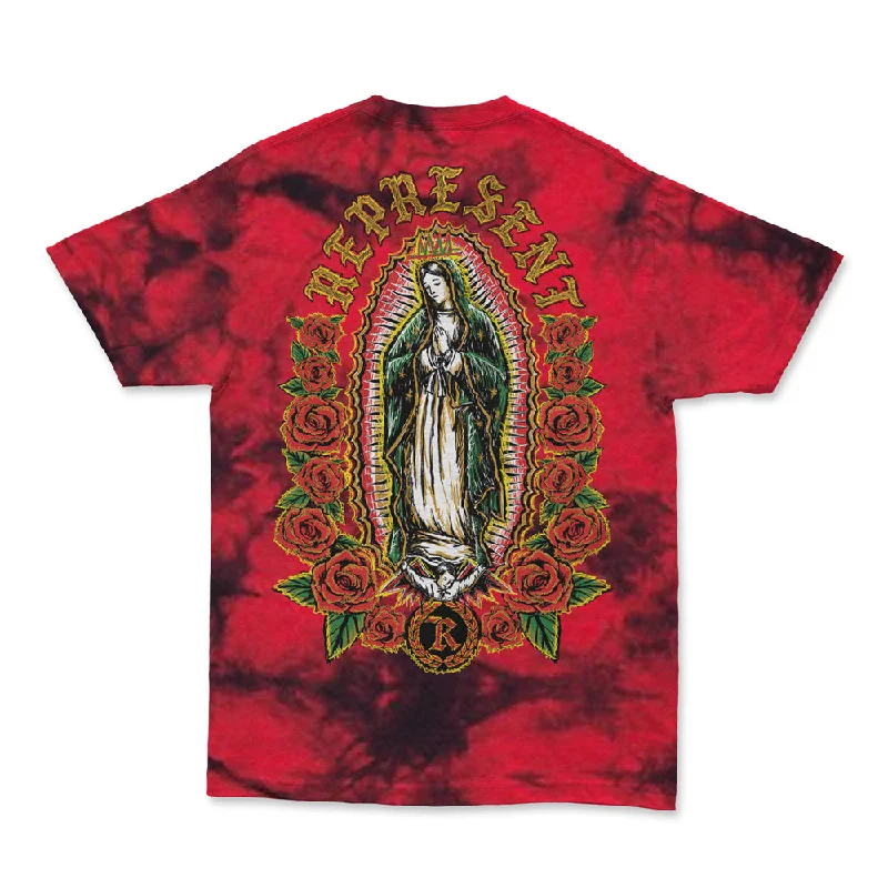 Unmissable Sale Our Lady Heavyweight Garment Dyed Tee [DEEP RED] LIMITED EDITION
