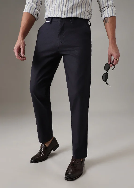 Deal of the Day Blue Linen Trouser