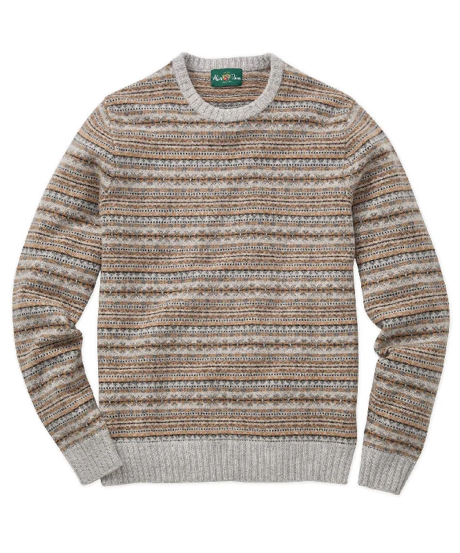 Markdowns Fair Isle Crew Neck Sweater