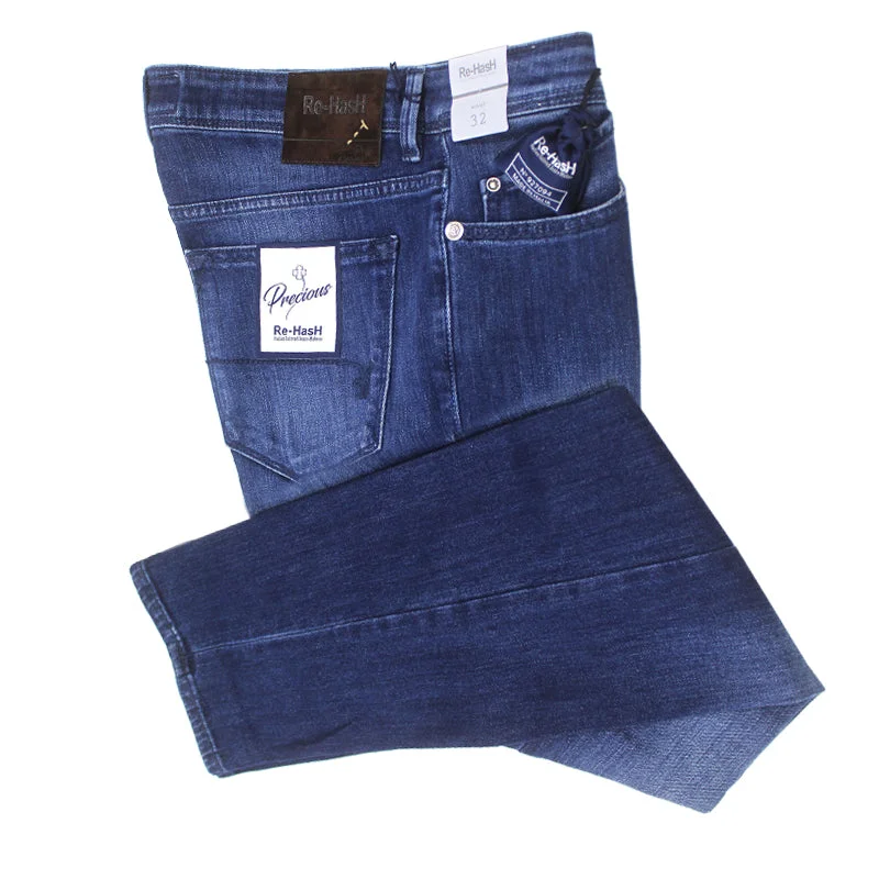 Act Fast Rubens-Z Basic Denim 2644-QR 9185 Mid Blue
