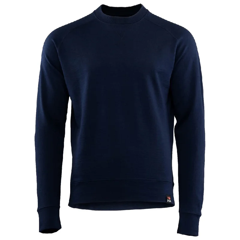 Mens Merino 260 Lounge Sweatshirt (Navy)