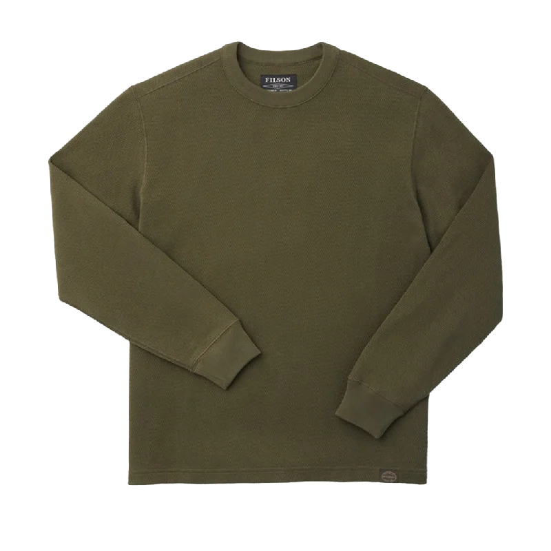Big Discounts Filson - Waffle Knit Thermal Crewneck - Mossy Rock