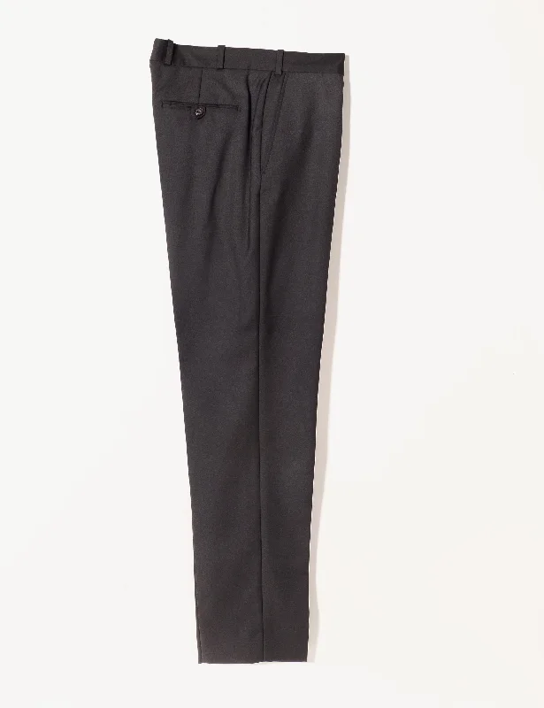 Price Slash BKT50 Tailored Trouser in Super 110s Plainweave - Black