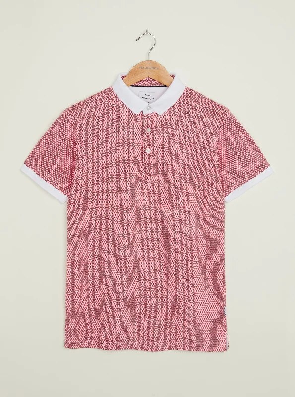 Dock Polo - White/Red