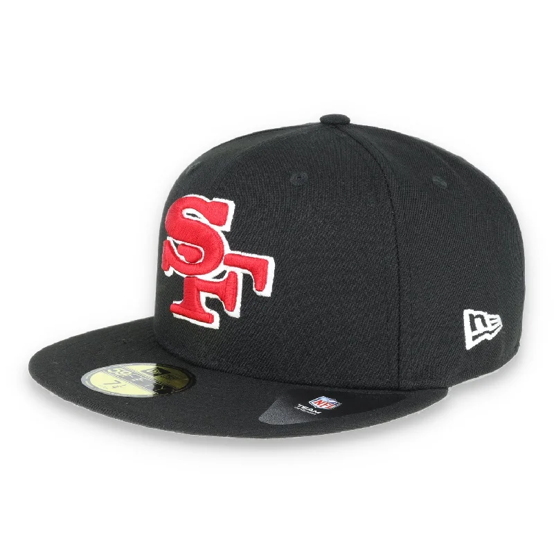 Flash Deal San Francisco 49ers Logo Elements Collection 59FIFTY-Black/Red