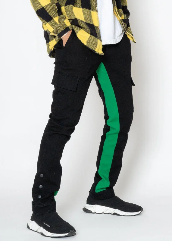 Weekend Deals That Sizzle Blank State Men's  Snap Cargo Pants in Black