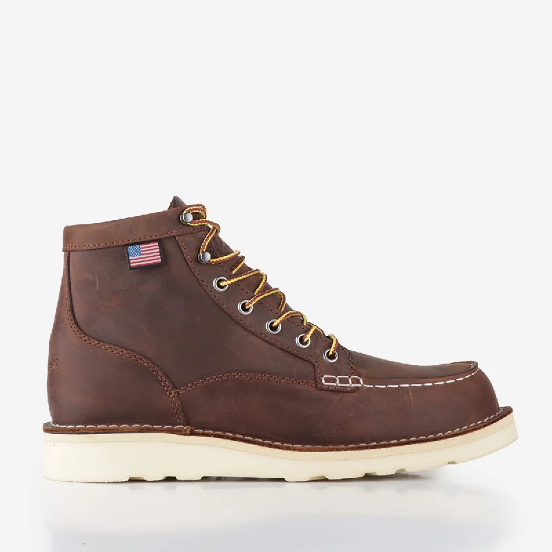 Danner Bull Run Moc Toe 6" Boots - D Standard Fit