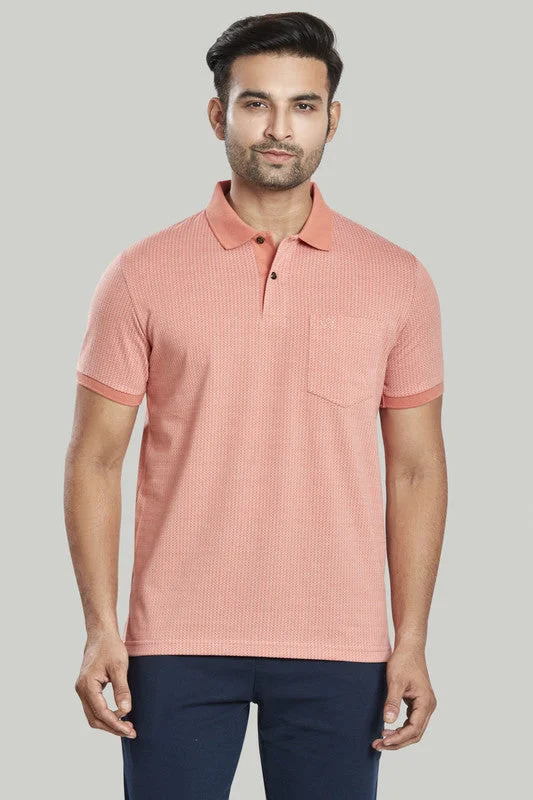 Jacquard Texture Polo