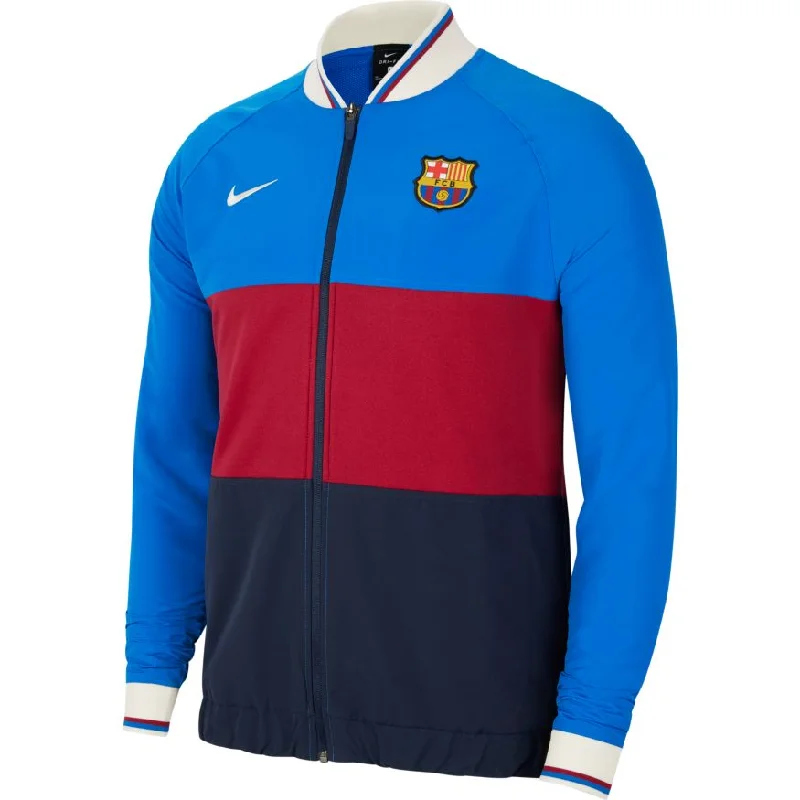 Weekend Specials to Relish NIKE FC Barcelona Men's Full-Zip Soccer Track Jacket