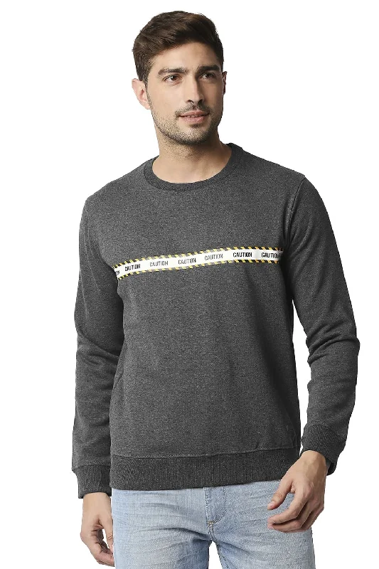 Blowout Deals Muscle Fit Brushed Fleece Pullover Sweater