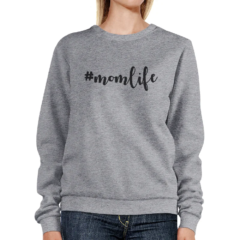 Price Blitz Momlife Gray Cute Design Sweatshirt Pullover Unique Gifts For Moms