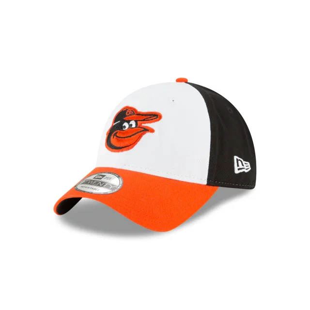 The Best Prices New Era Baltimore Orioles Logo League 9Twenty Adjustable Hat-White