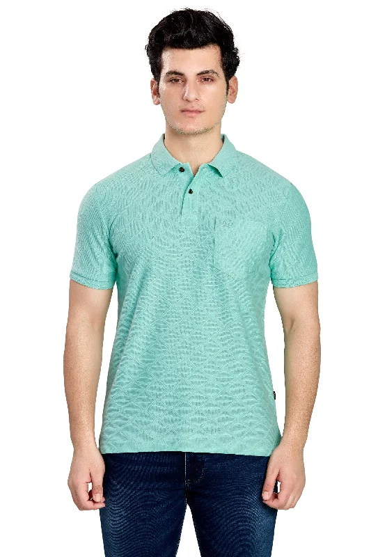 Jacquard Texture Polo