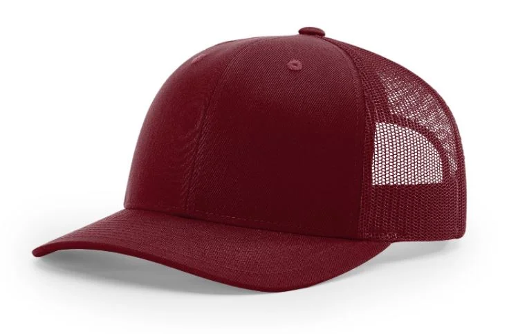 Super Sale Snapback Trucker Cap- Solid Cardinal