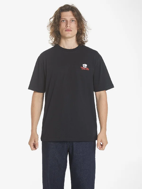 Underground Oversize Fit Tee - Black