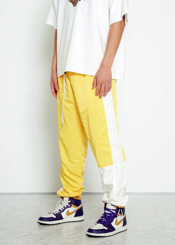 Fantastic Offers Blank State Men's 3 Stopper Swishy Pants in Yellow