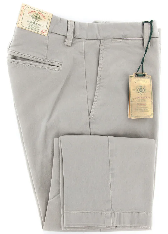 Luigi Borrelli Beige Pants – Size: 34 US / 50 EU