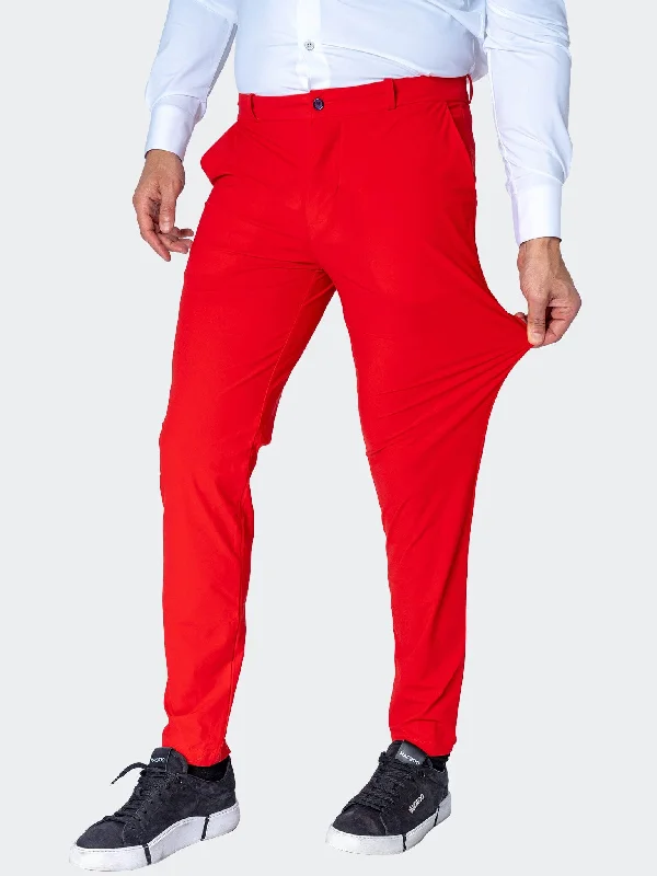 Pants AllDayRosso Red