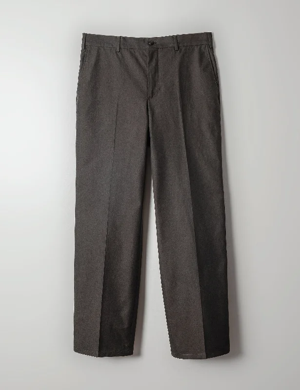 Weekend Deals That Amaze BKT36 Straight Leg Pant in Cotton Twill - Char