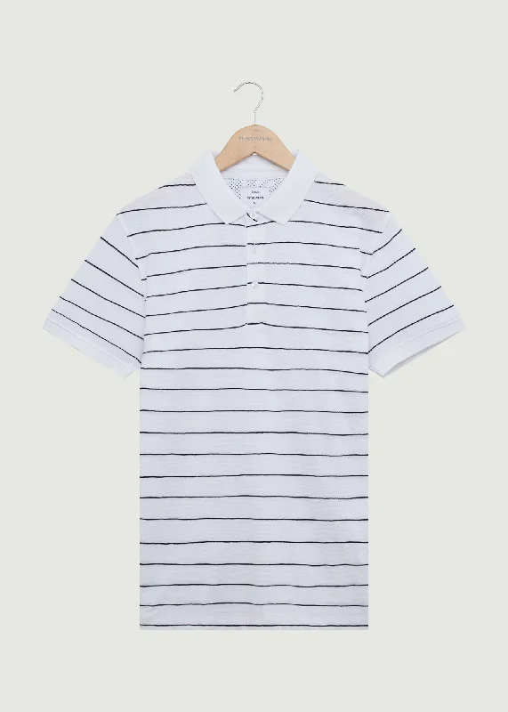 Lappard Polo Shirt - White/Black