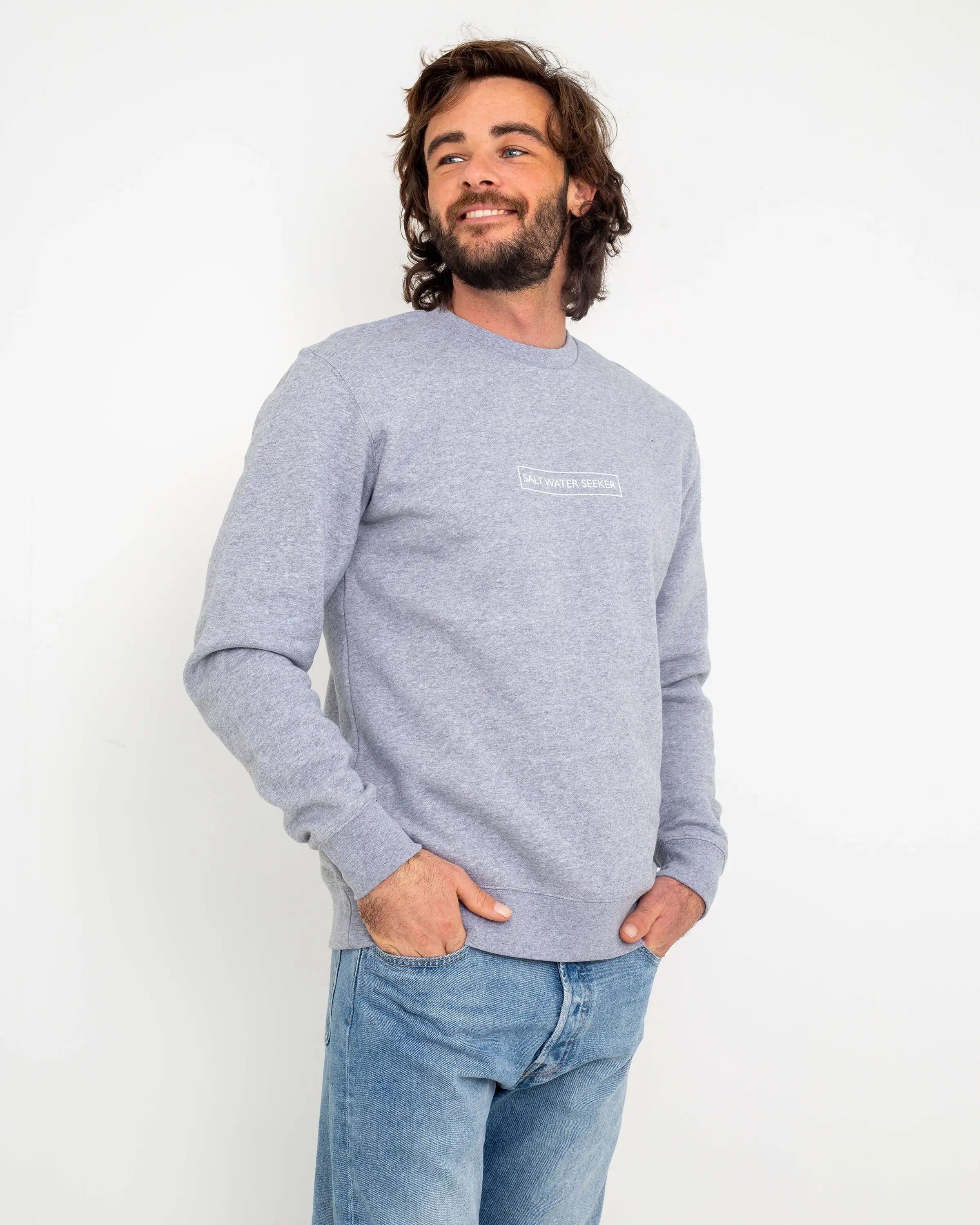 Clearance Sale Dream Sweatshirt in Athletic Grey