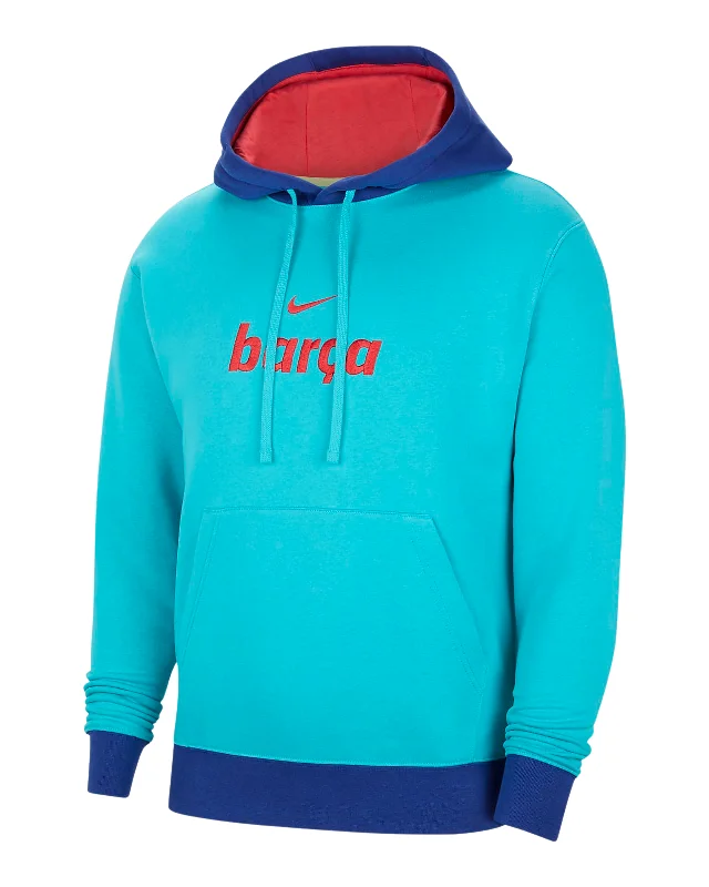 Unbeatable Deal Men's Fleece Pullover Hoodie FC Barcelona